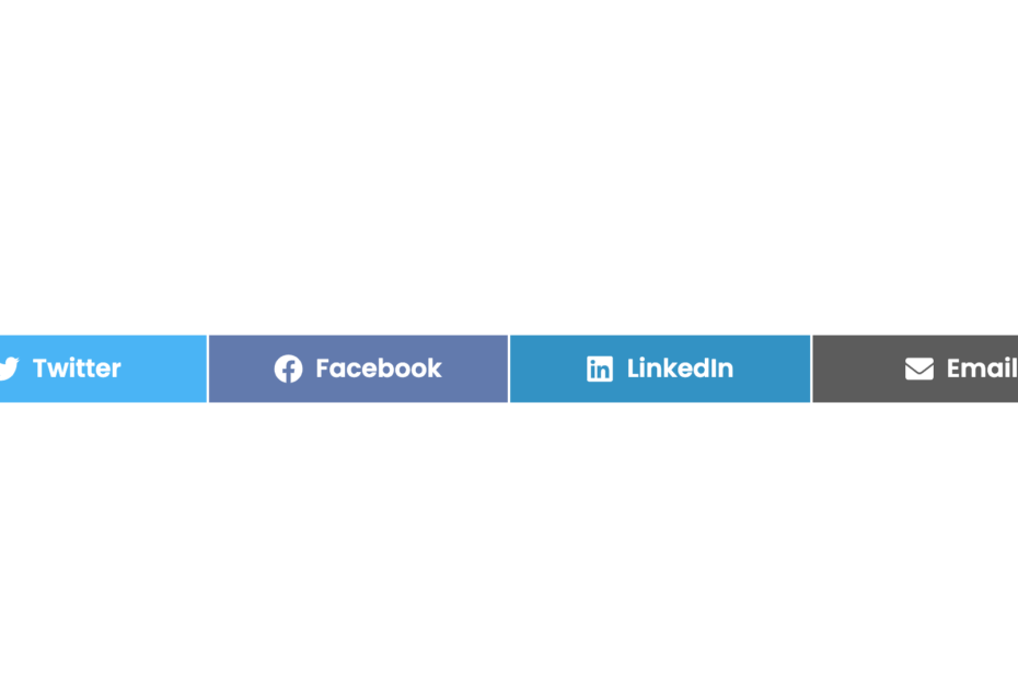 an image of scriptless social sharing's buttons